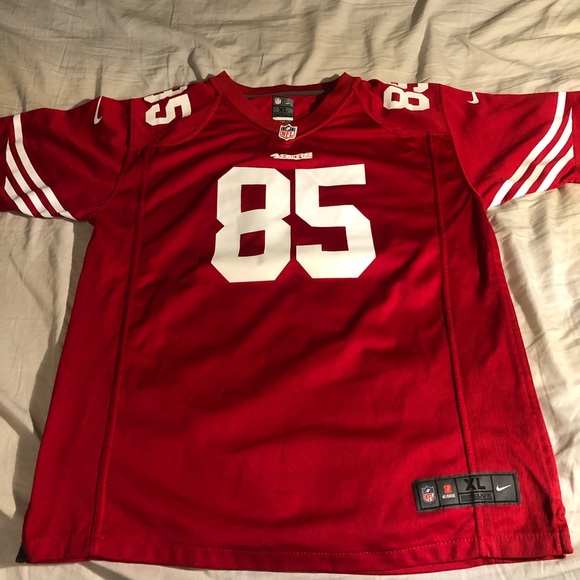 vernon davis jersey authentic